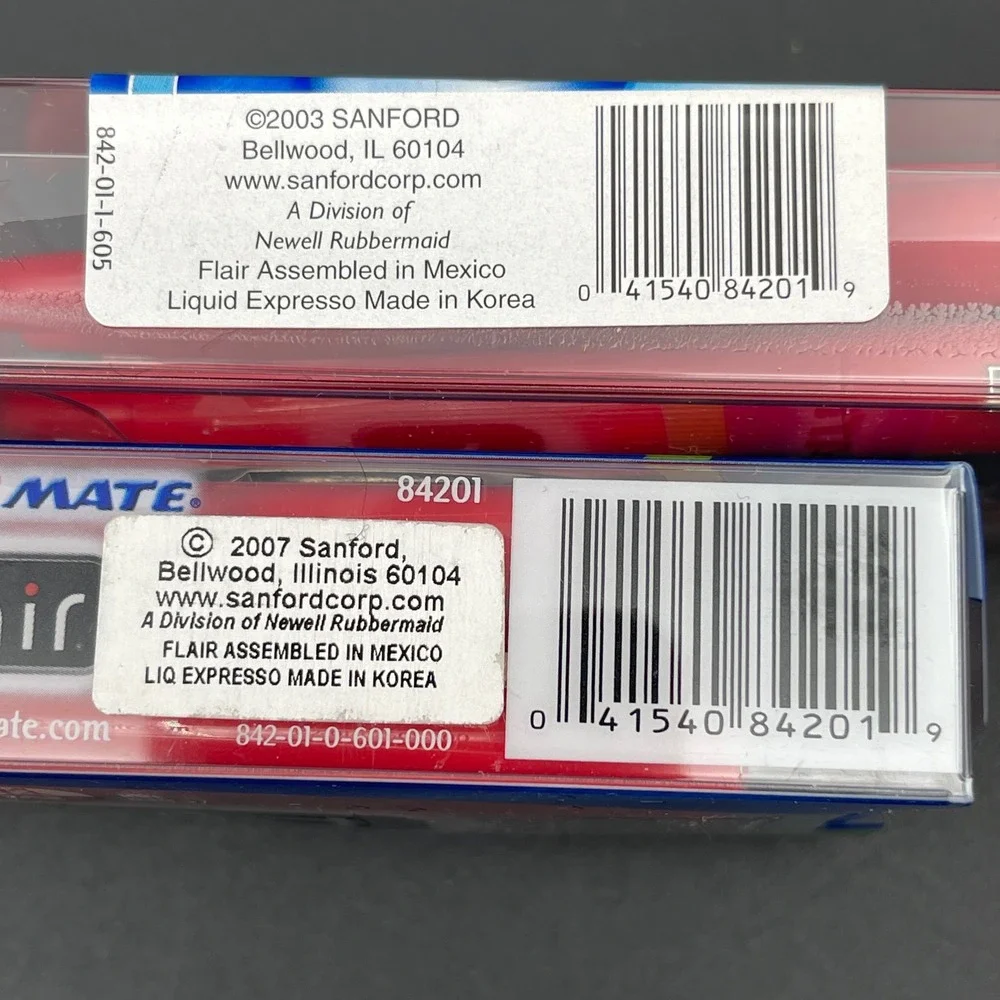 Paper Mate‎ Flair Red Felt Tip Pens Medium 1.0mm Bulk Lot 28ct Vintage 84201